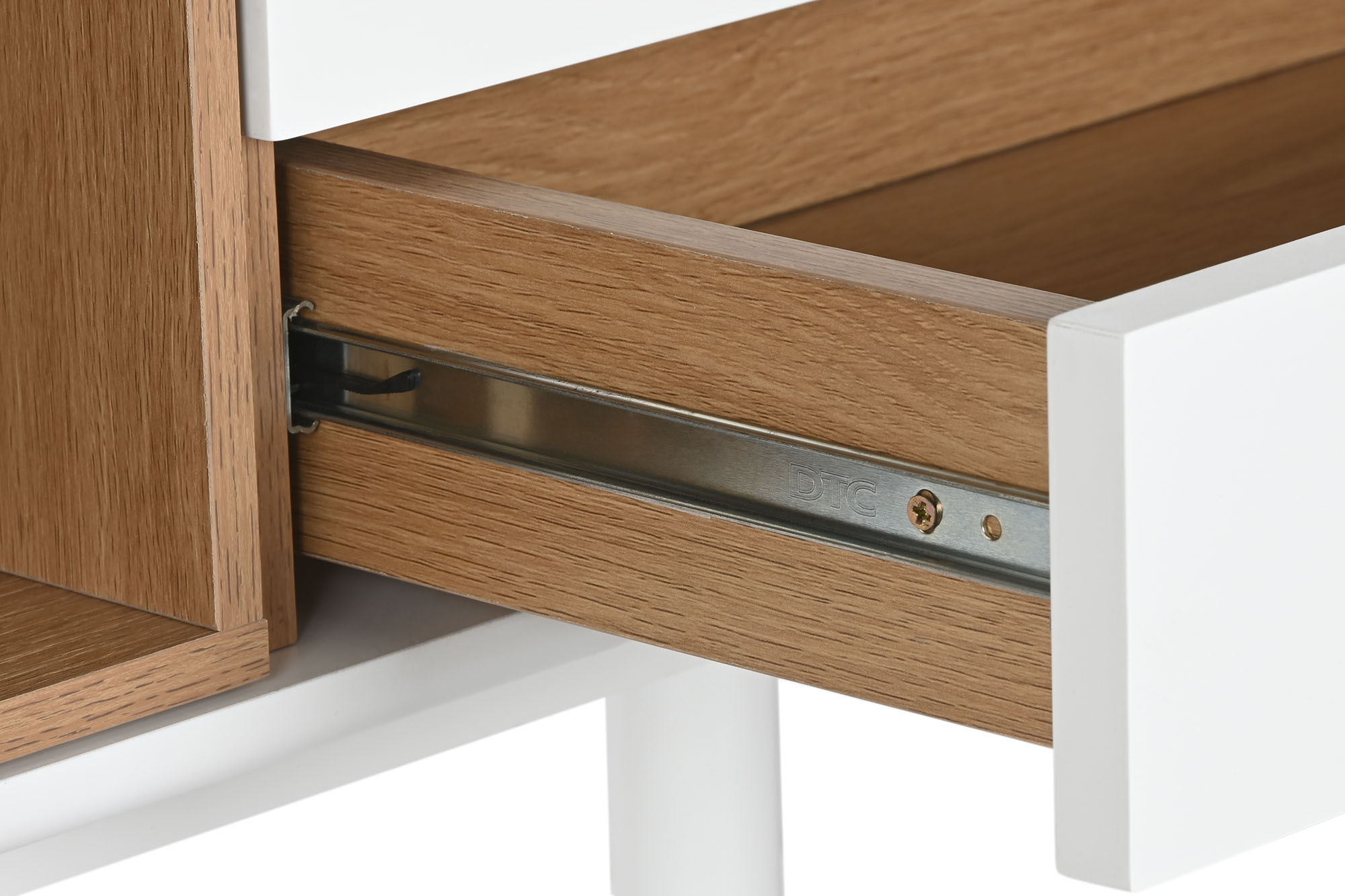 Consola mdf pu 120x35x90 33,80 blanco