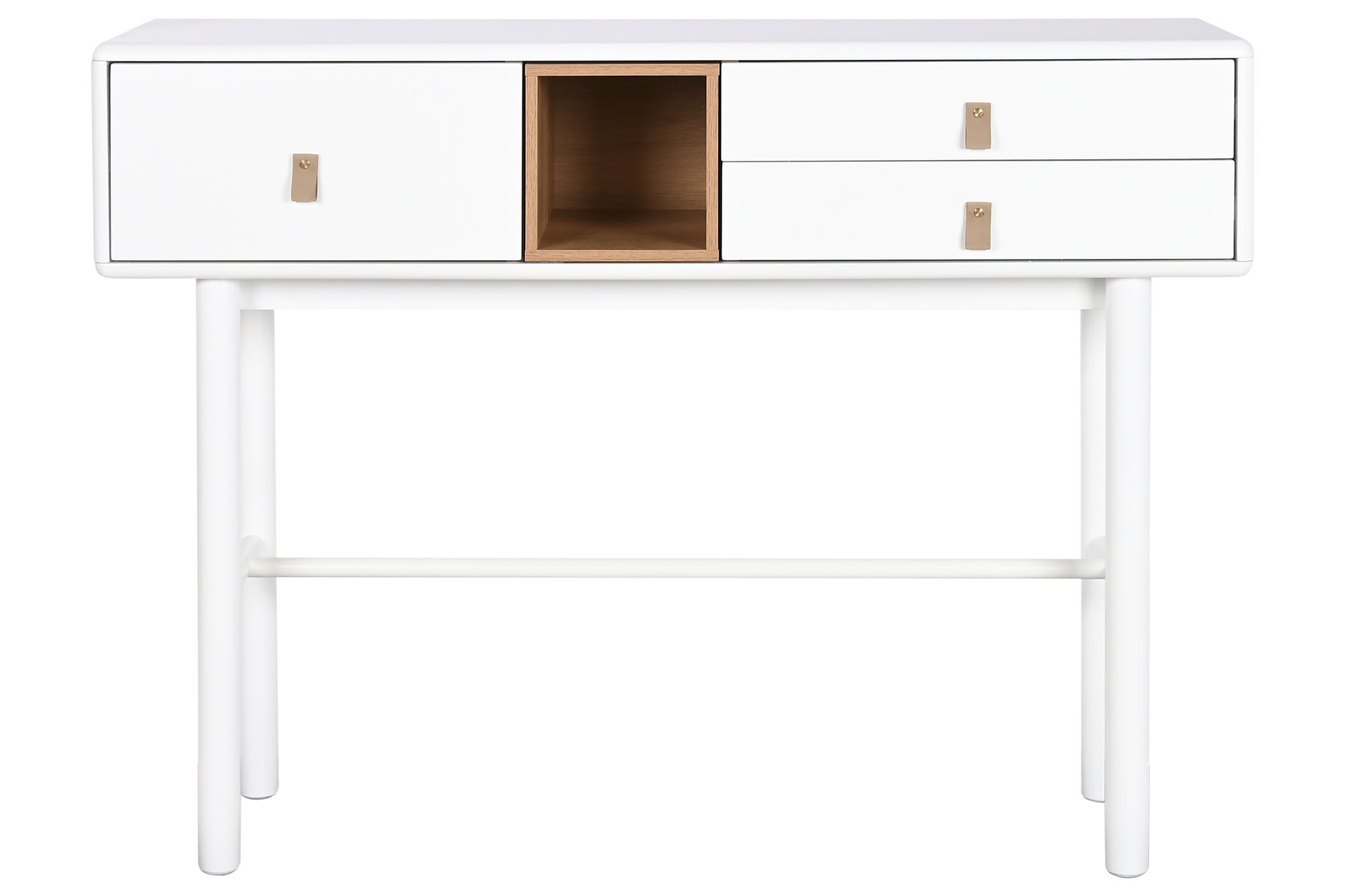 Consola mdf pu 120x35x90 33,80 blanco