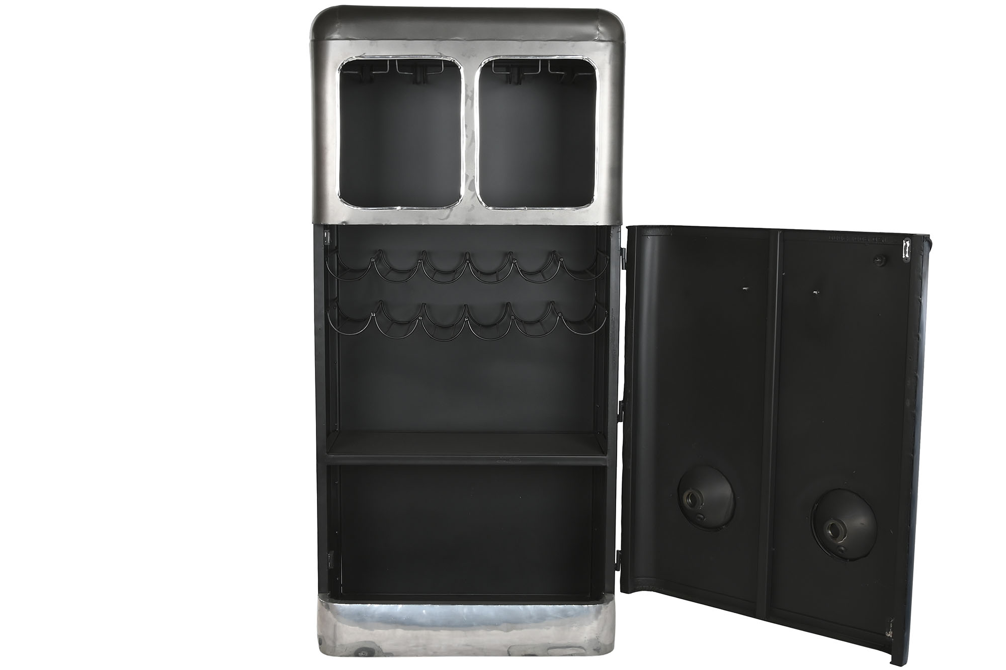 Botellero metal 71x43x152 furgoneta azul