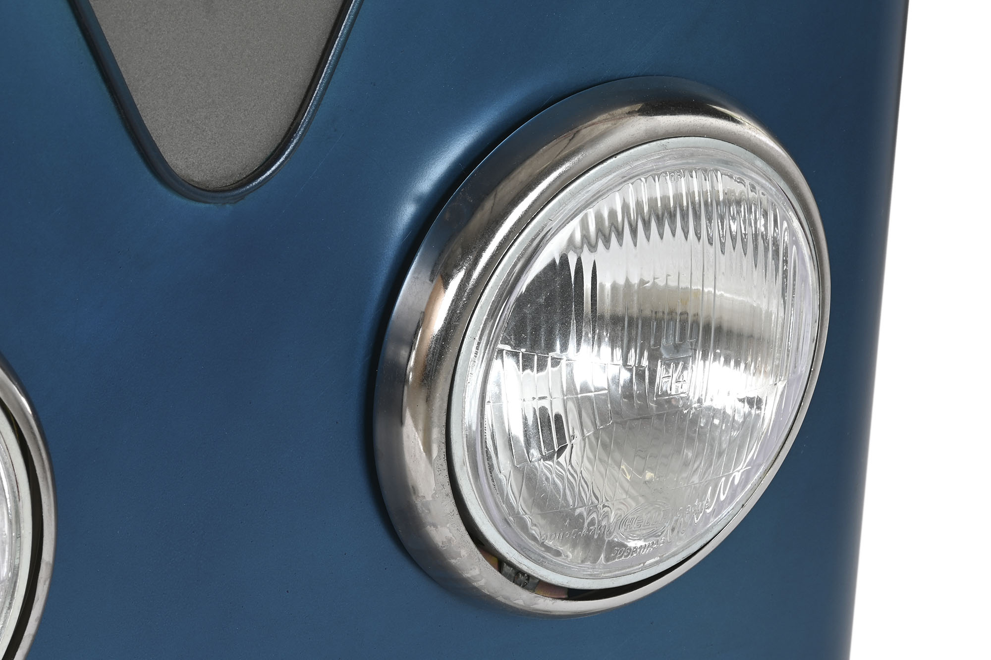 Botellero metal 71x43x152 furgoneta azul