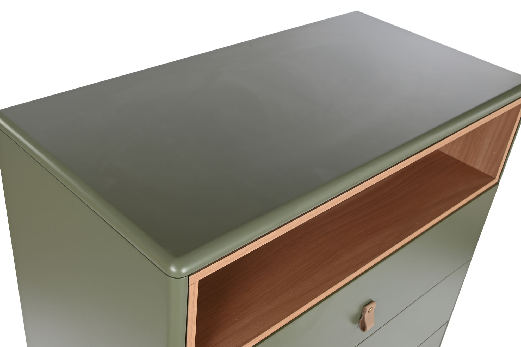 Chifonier mdf pu 80x40x117 52,48 blanco