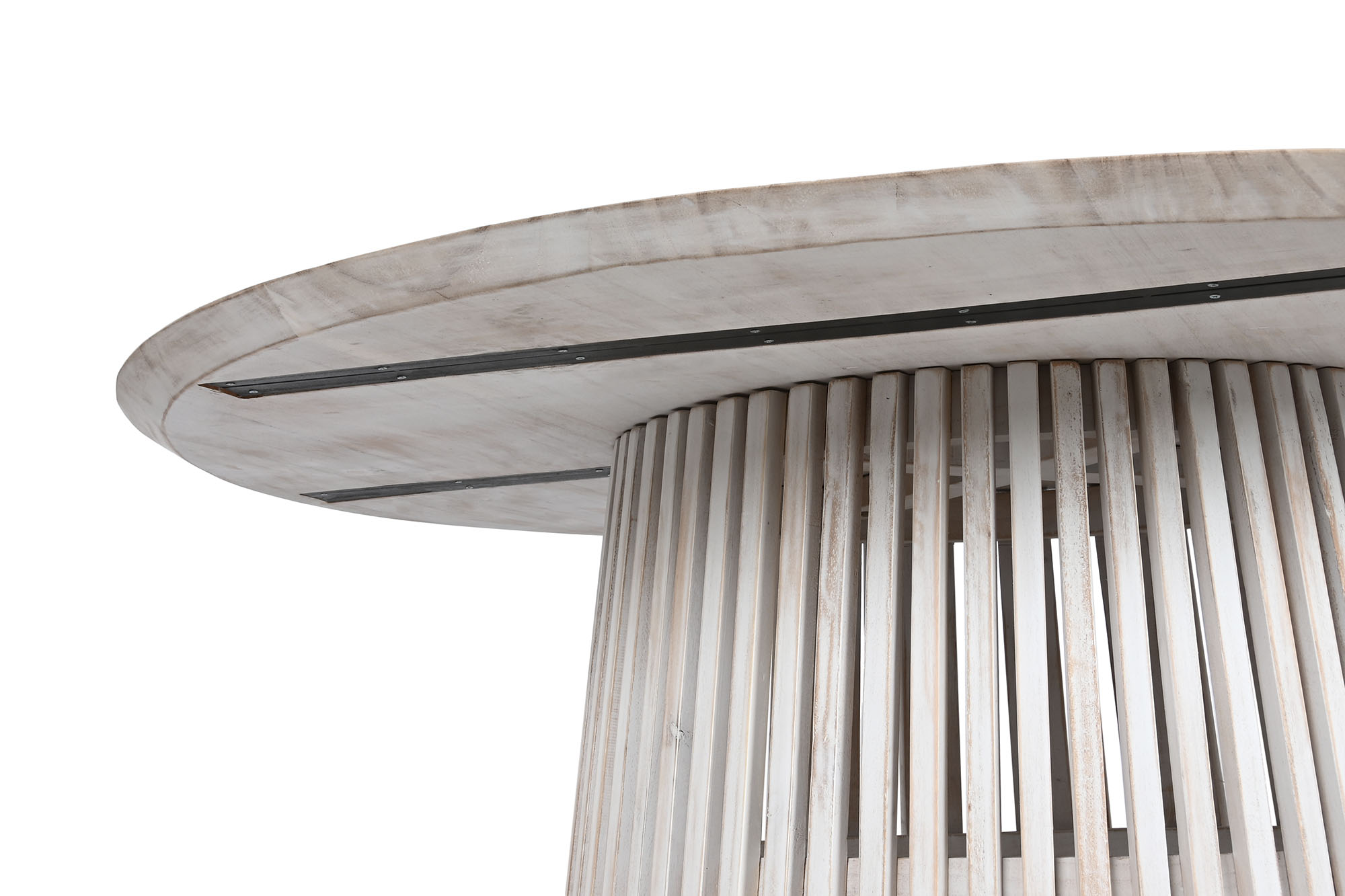 Mesa redonda comedor mindi 150x150x75 decape