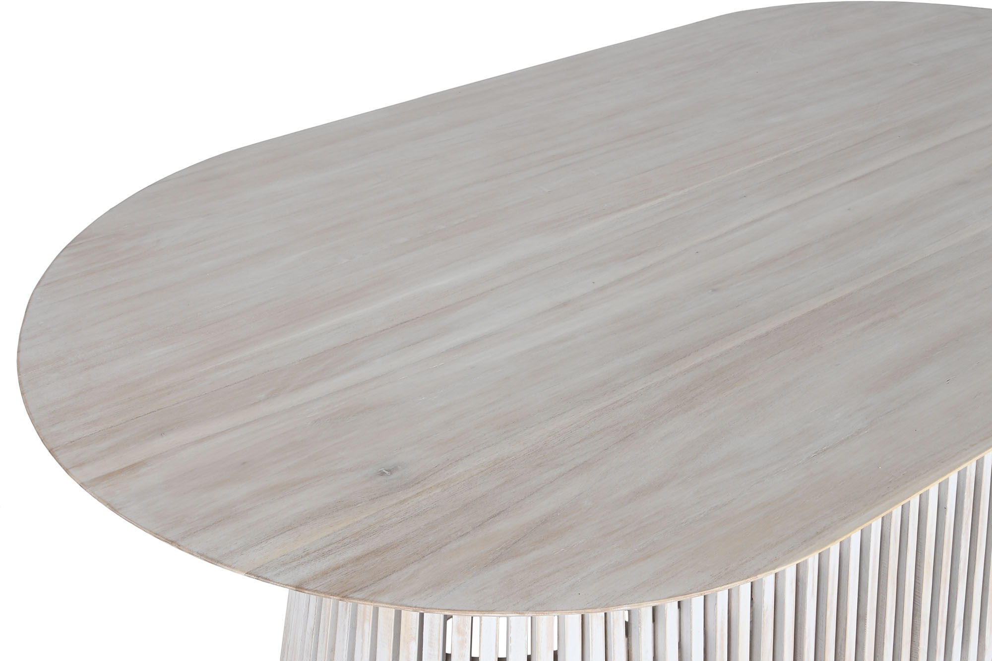 Mesa ovalada comedor mindi 180x100x75 decape
