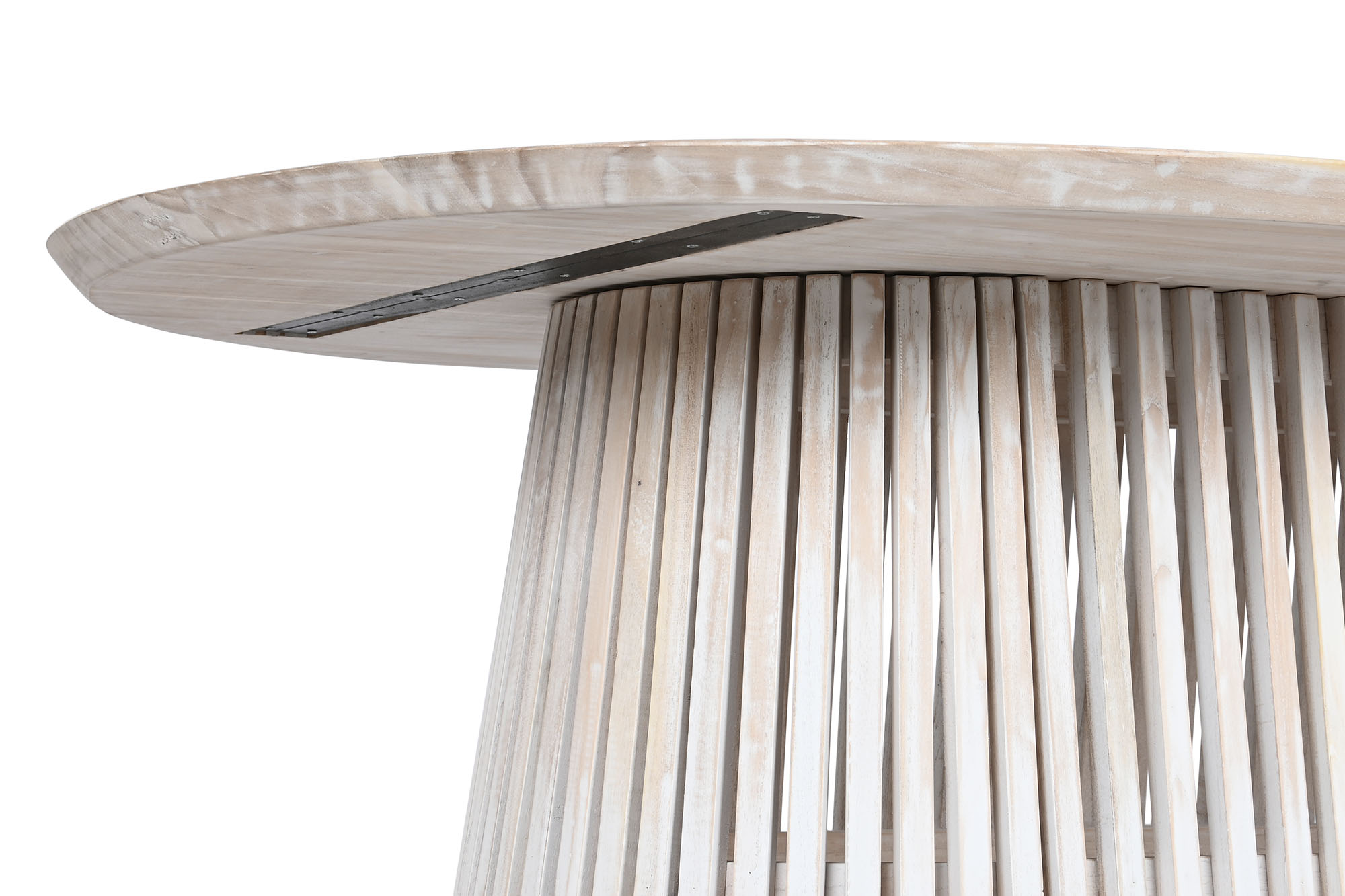 Mesa ovalada comedor mindi 180x100x75 decape