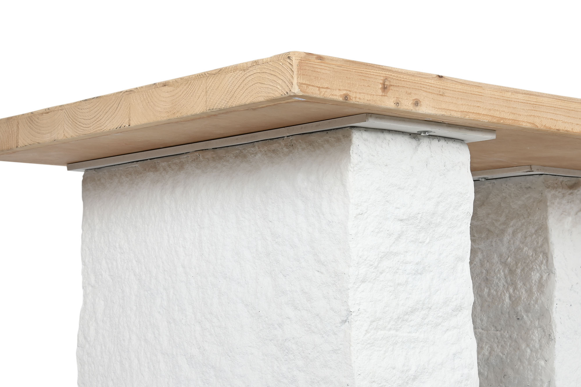 Mesa comedor abeto resina 180x90x77 53,40 blanco