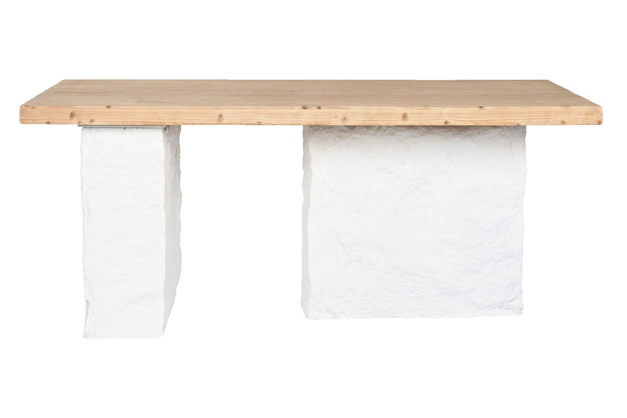 Mesa comedor abeto resina 180x90x77 53,40 blanco