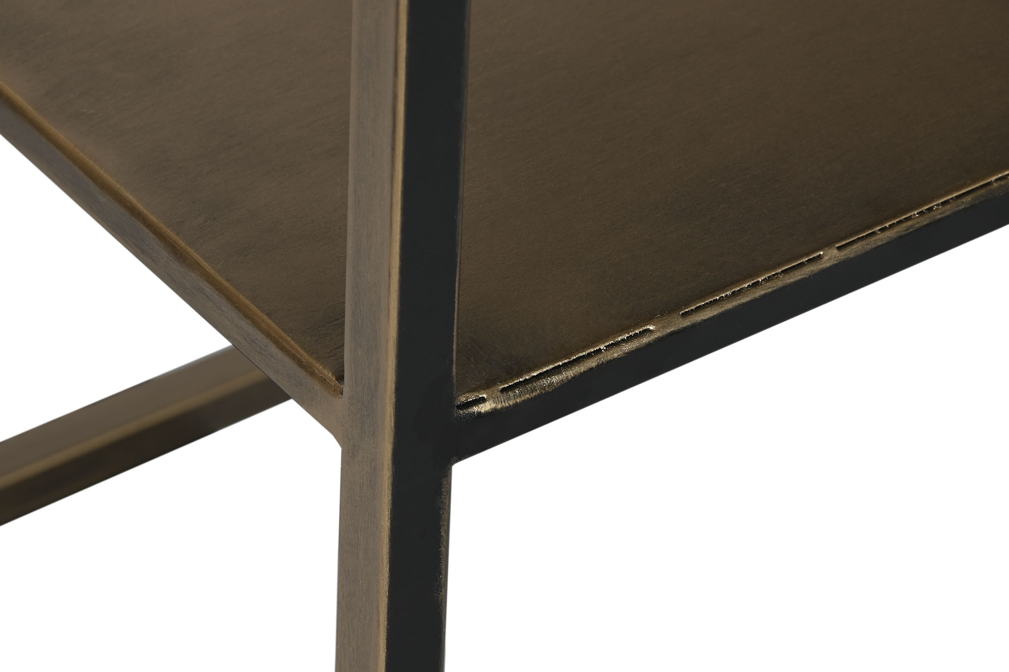 Aparador metal 89,5x43x170 30,25 dorado