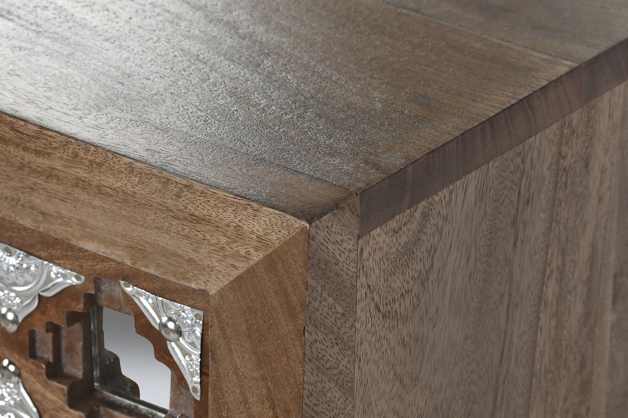 Comoda mango espejo 80x38x80 natural