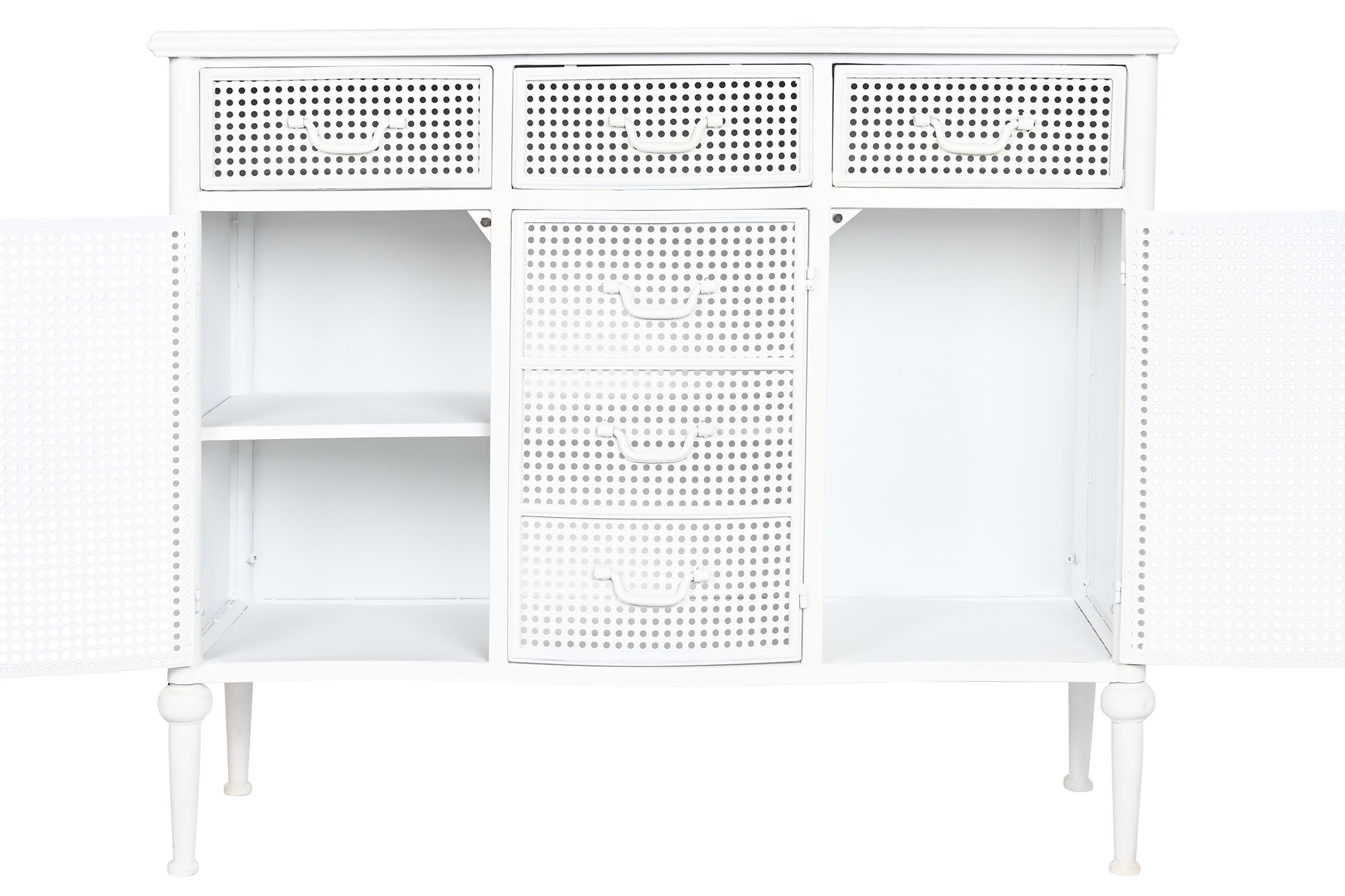 Buffet metal 101x42x85 24,50 blanco