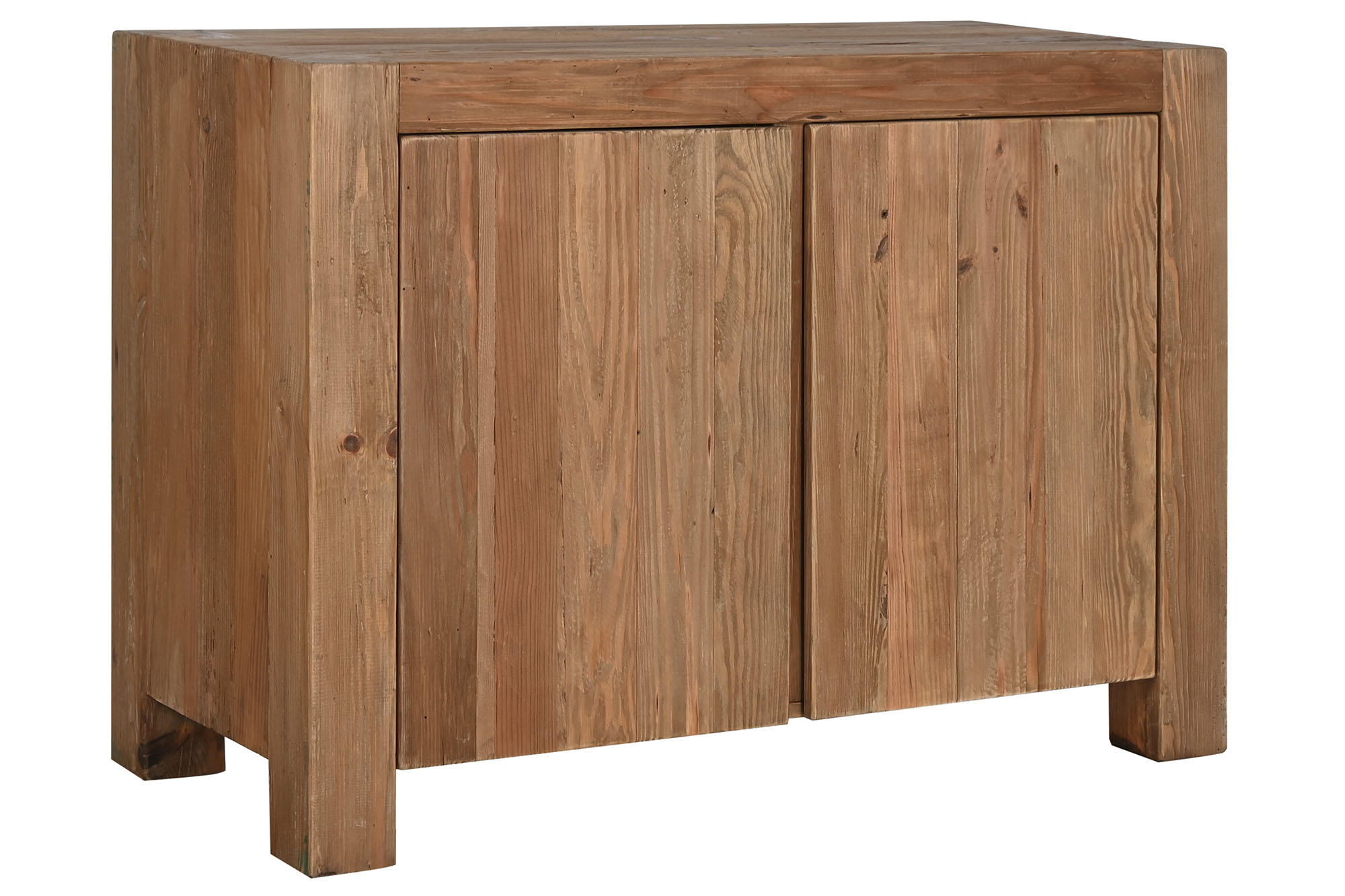 Aparador madera reciclada pino 118x51x85 natural