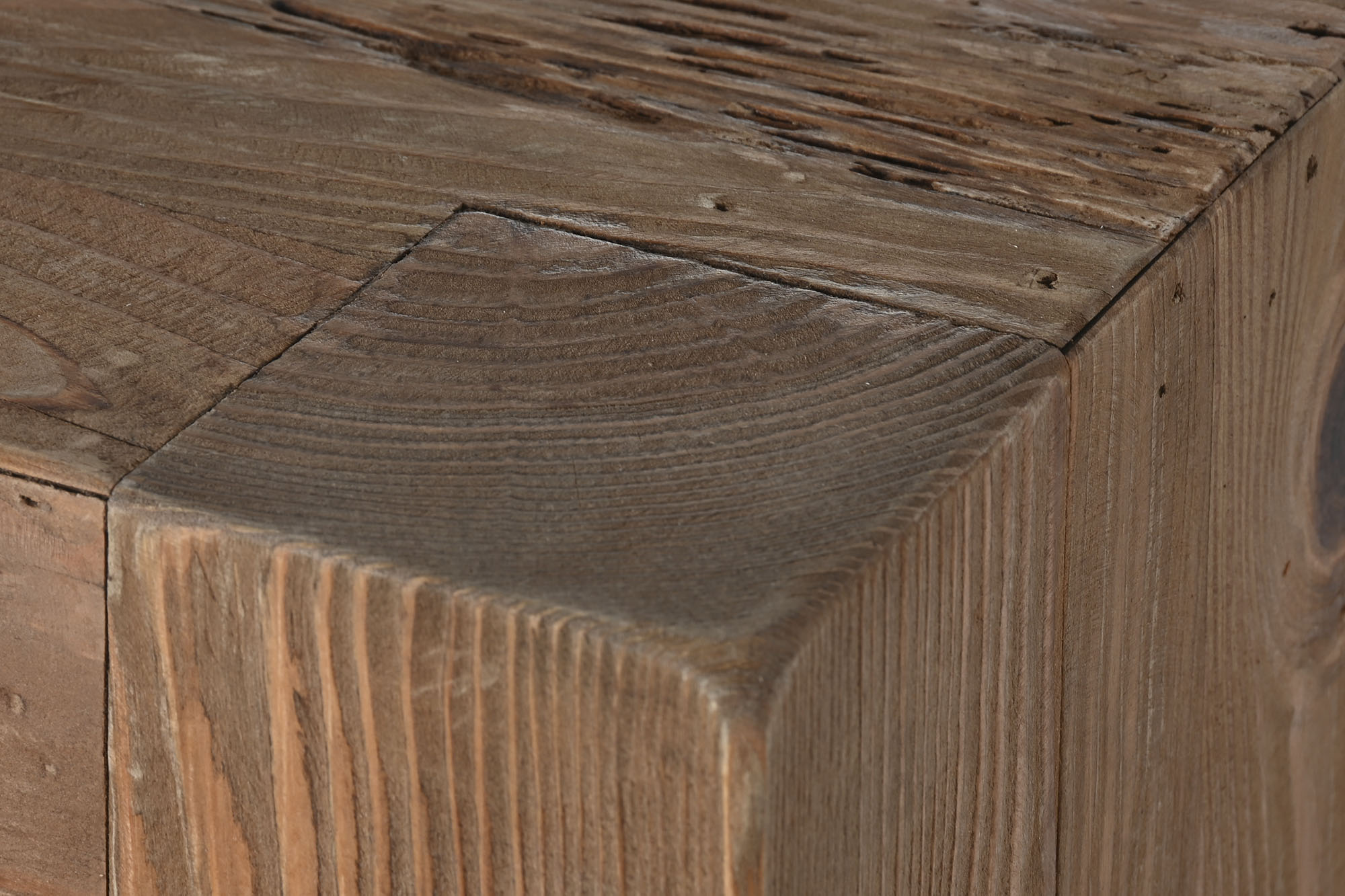 Aparador madera reciclada pino 118x51x85 natural