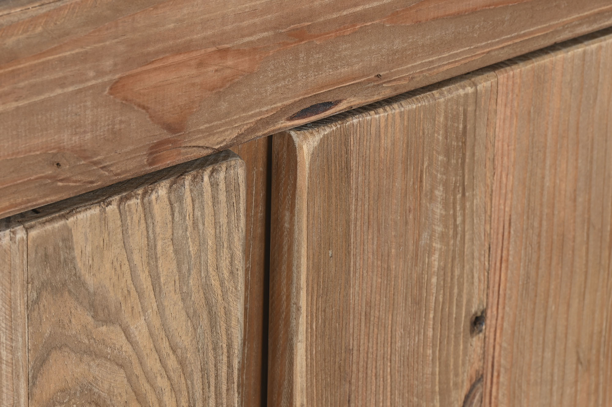 Aparador madera reciclada pino 118x51x85 natural