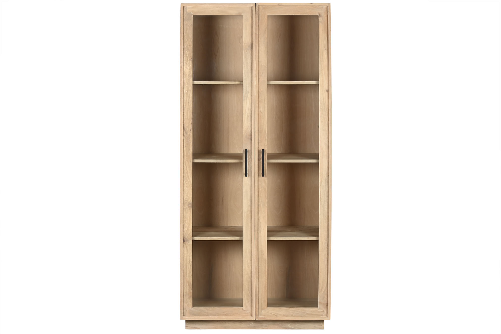 Vitrina mango cristal 80x40x180 natural
