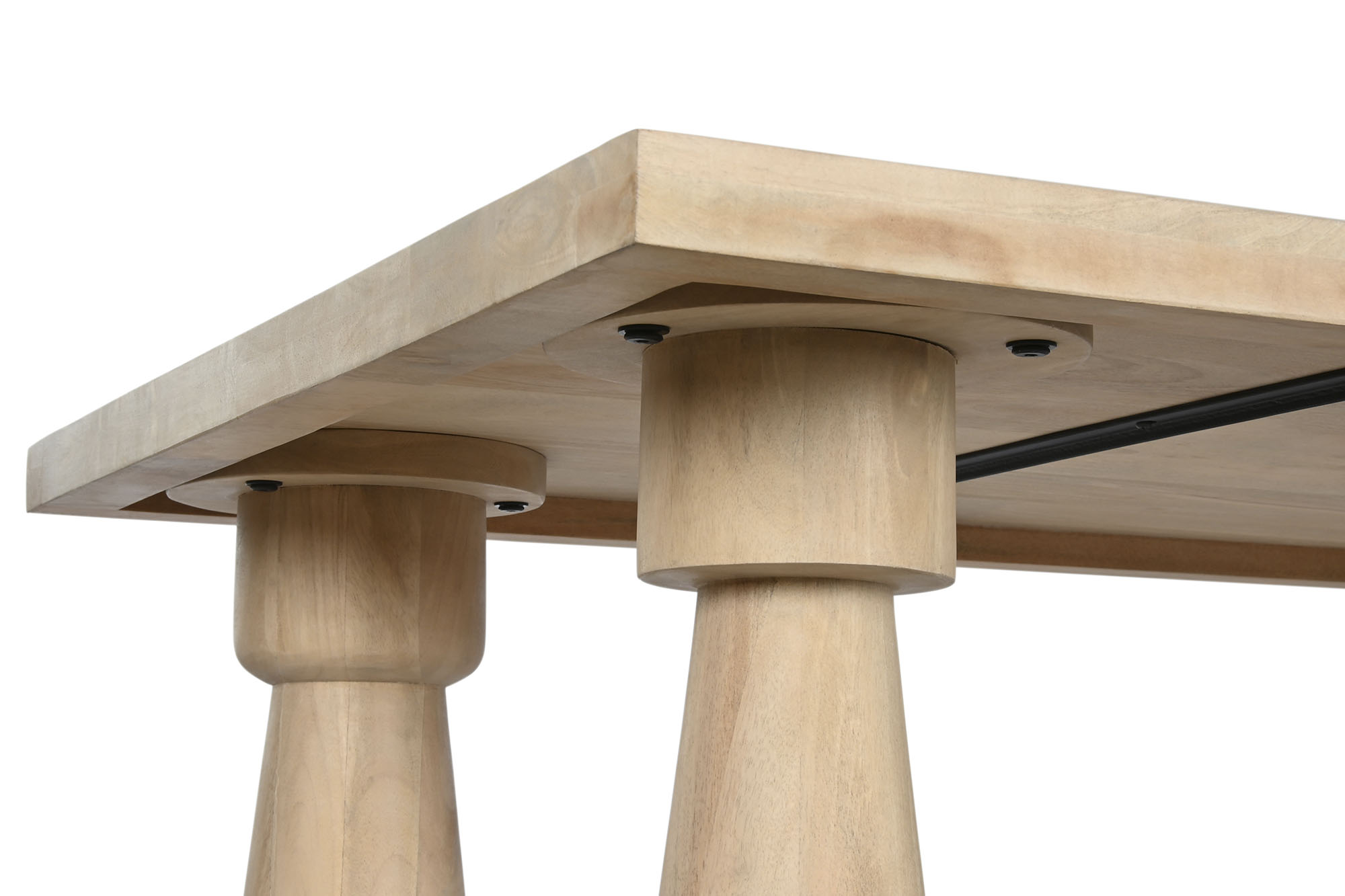 Mesa comedor mango 200x90x76 natural