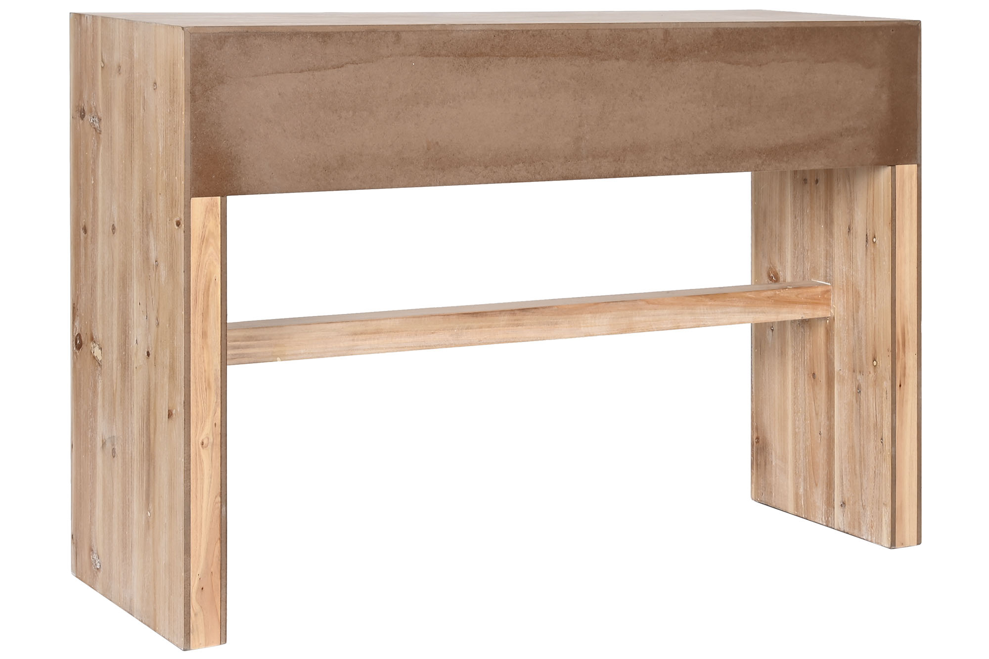 Consola abeto mdf 120x40x80 22,90 natural