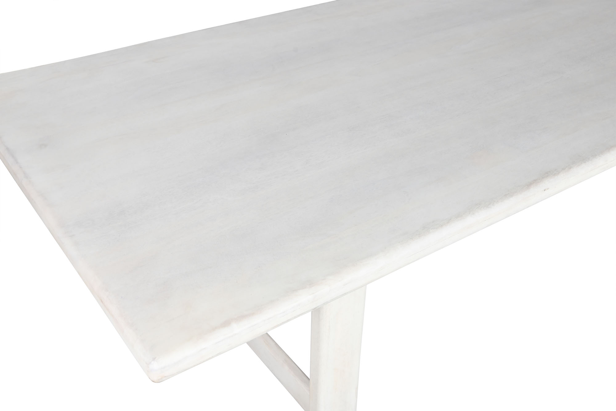 Mesa comedor mango 213,4x96,5x76,2 blanco