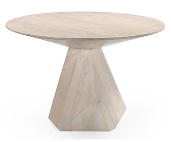 Mesa redonda comedor mango 120x120x77