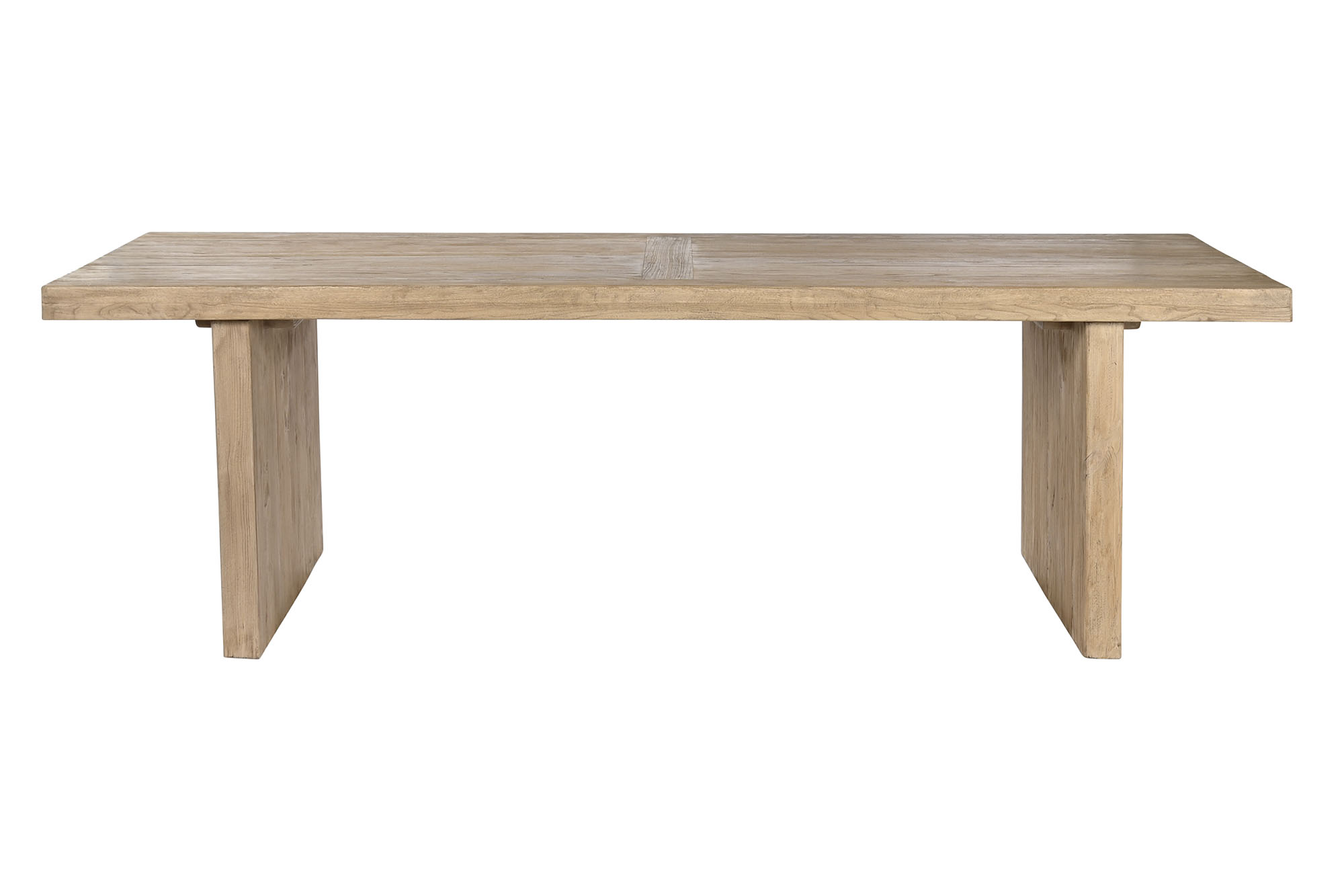 Mesa comedor olmo macizo 244x102x76 79,00 natural