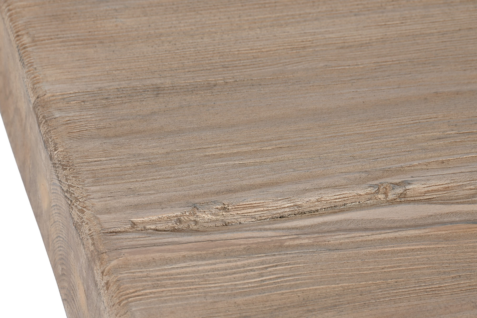 Mesa centro olmo macizo 170x100x40 natural natural