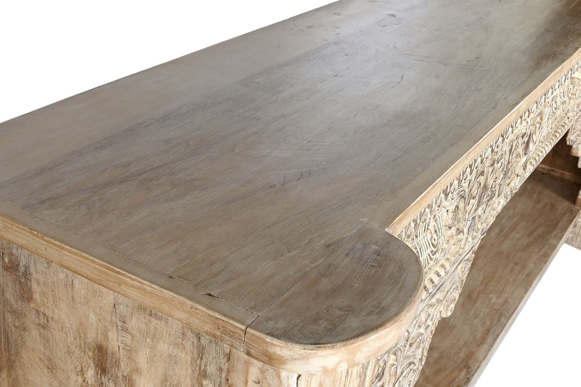 Consola madera 233x47x91 83,60 tallas antiguas
