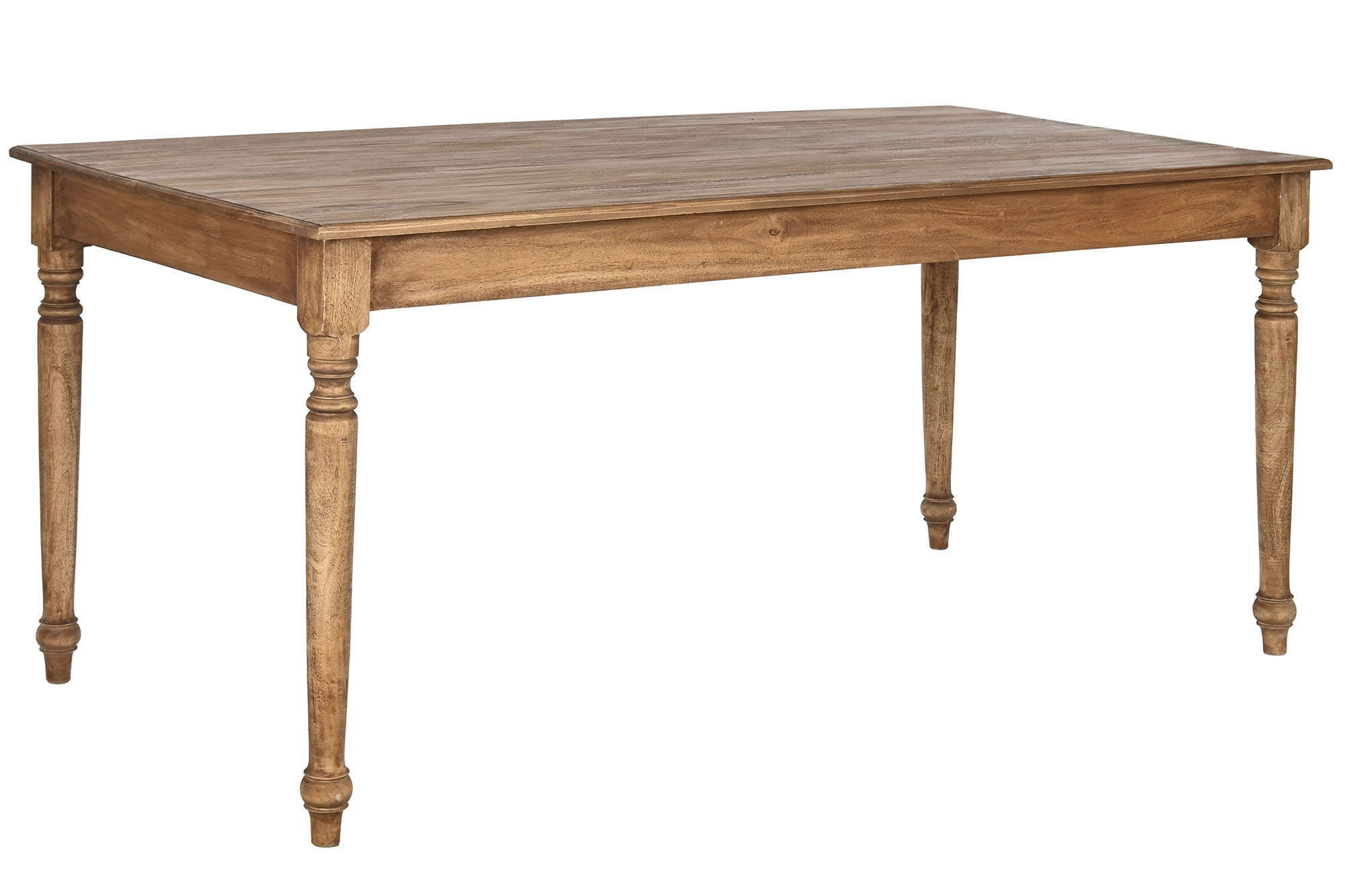 Mesa comedor caobilla 180x90x80 natural