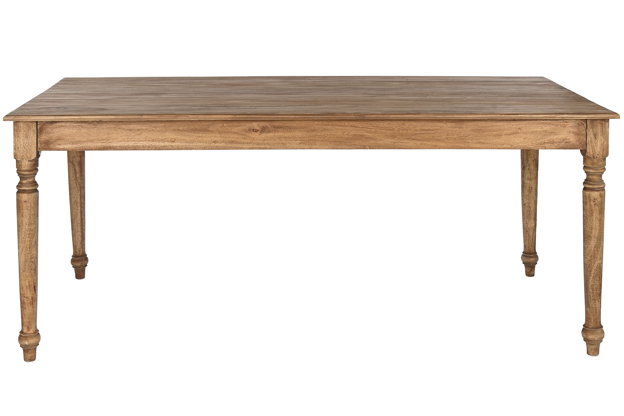 Mesa comedor caobilla 180x90x80 natural