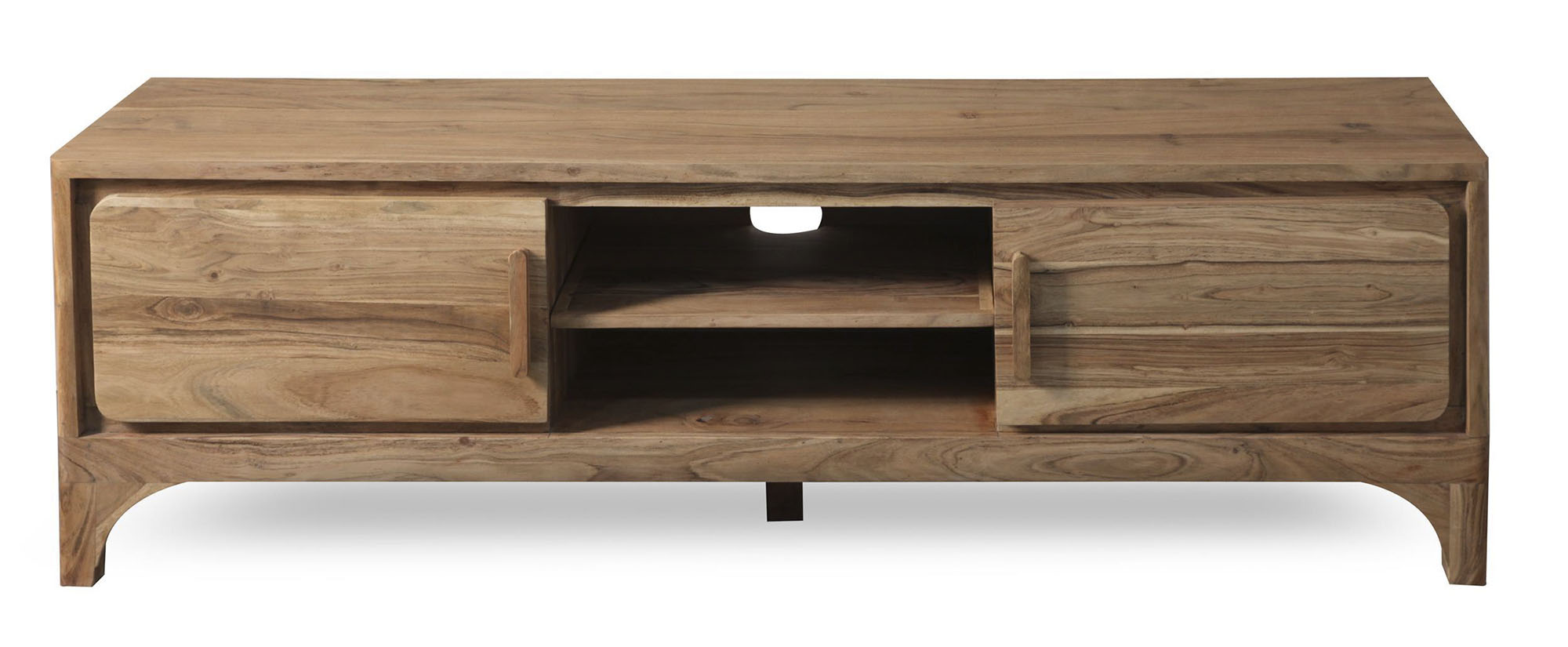 Mueble tv acacia 160x40x50