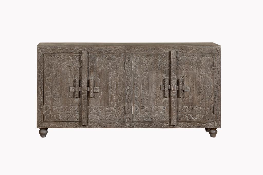 Buffet madera 175x40x90 tallado