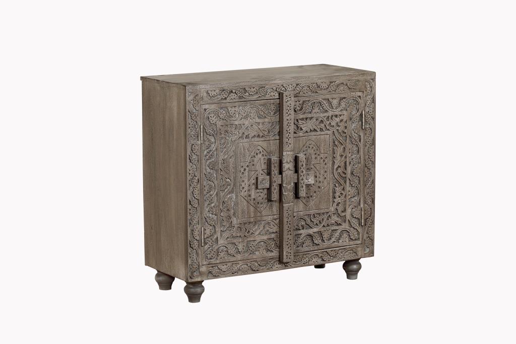 Aparador madera 91x40x90 tallado