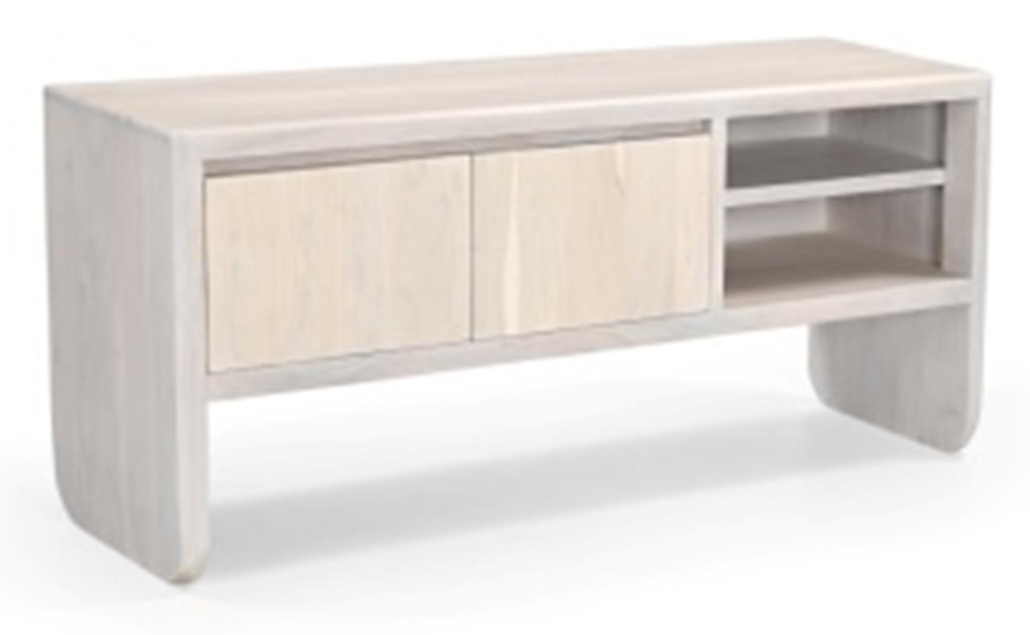Mueble tv mango 140x40x60 blanco