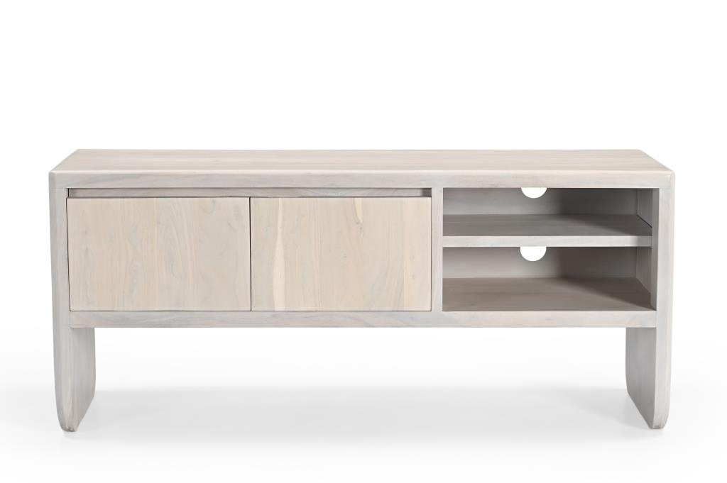 Mueble tv mango 140x40x60 blanco