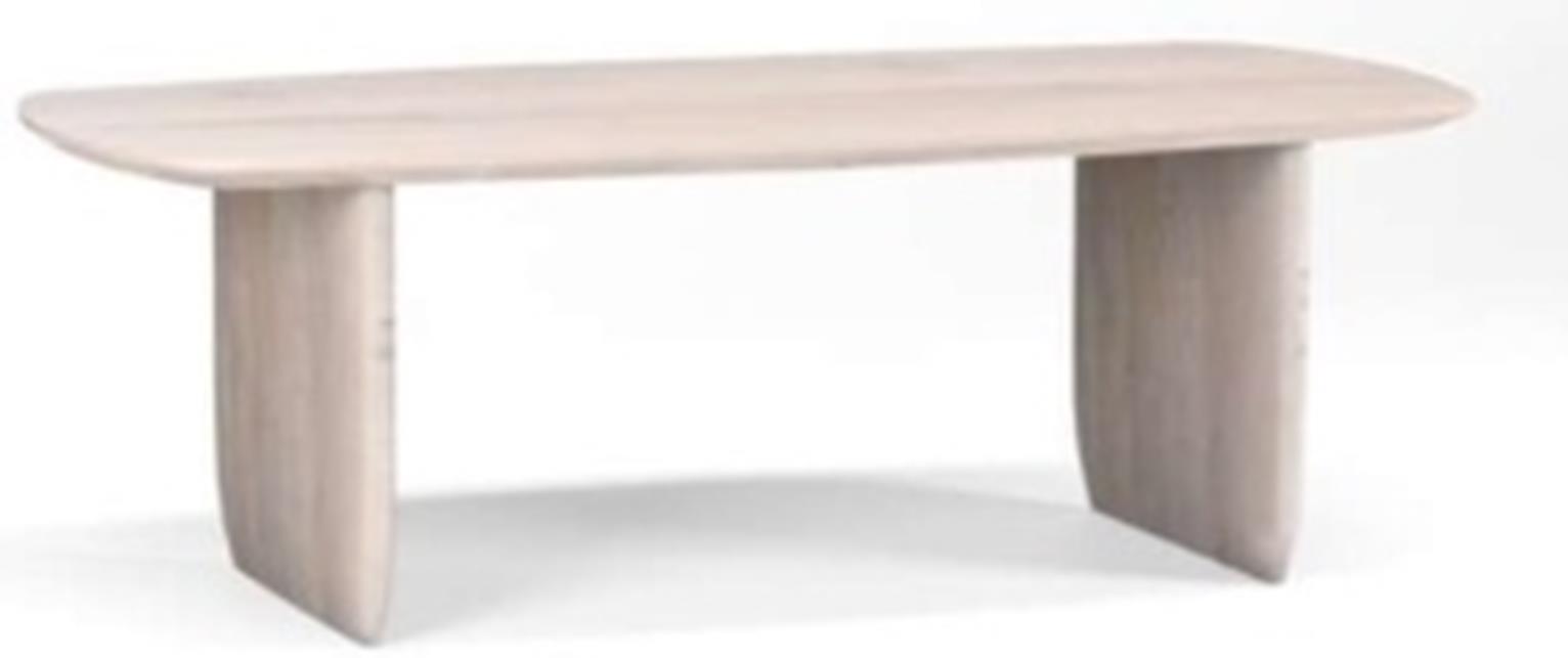 Mesa comedor mango 218x100x76 blanco