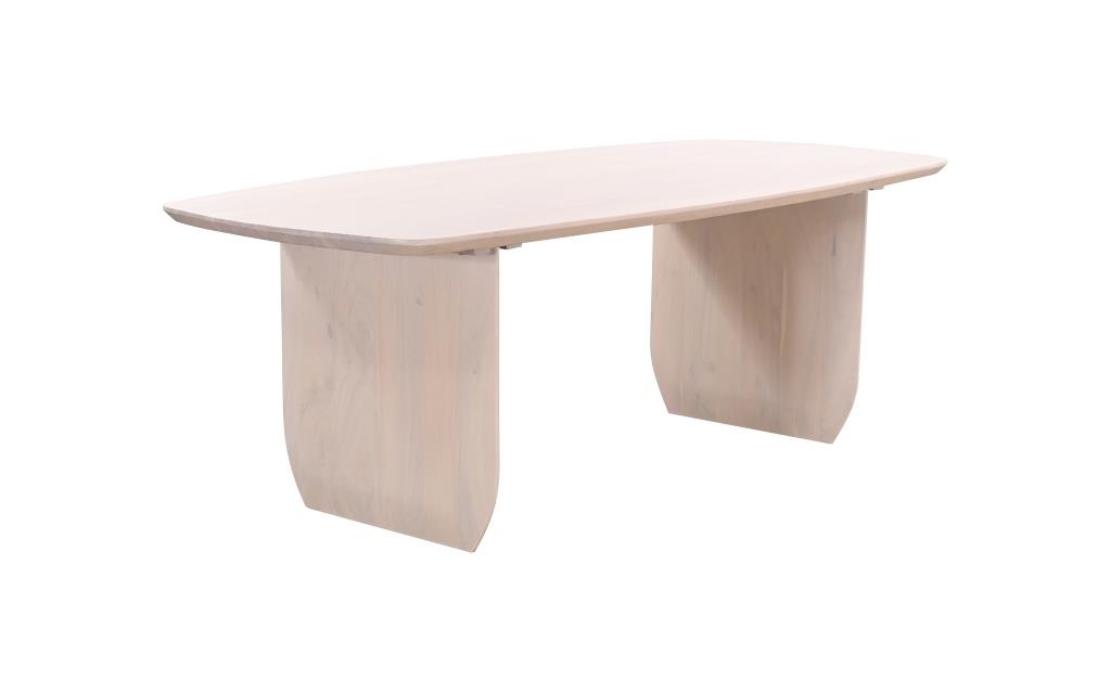 Mesa comedor mango 218x100x76 blanco