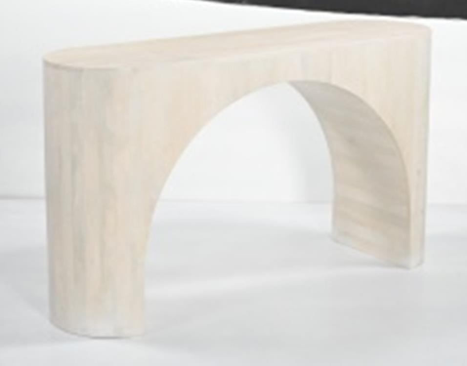 Consola mango 136x40x76 blanco