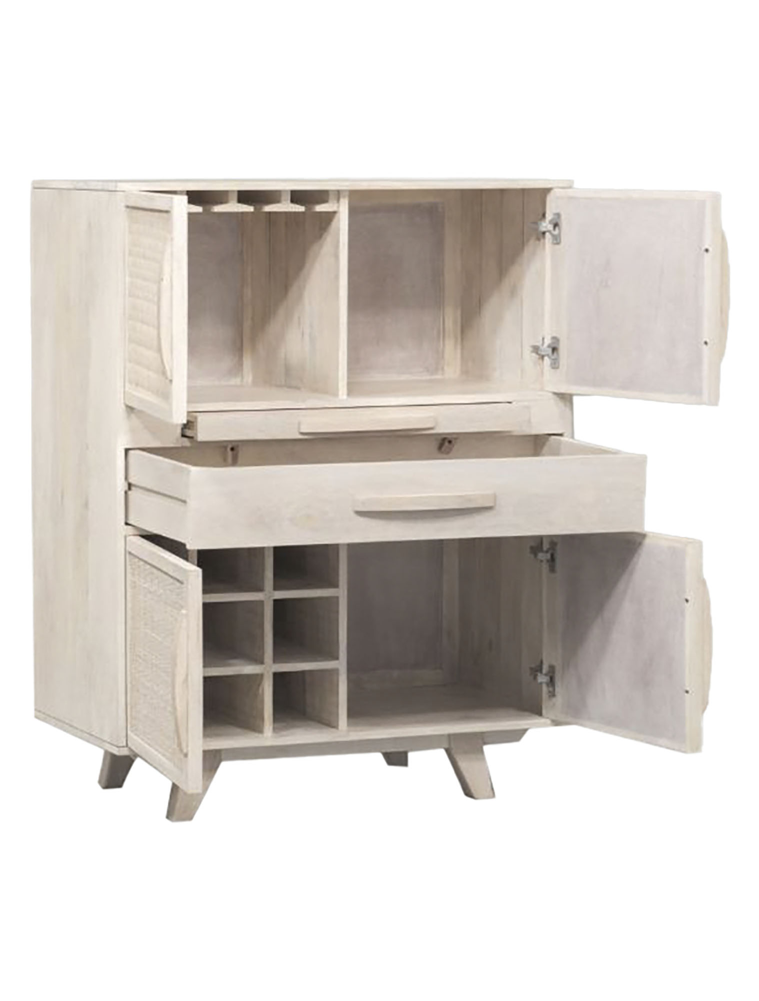 Mueble bar mango ratan 85x40x123