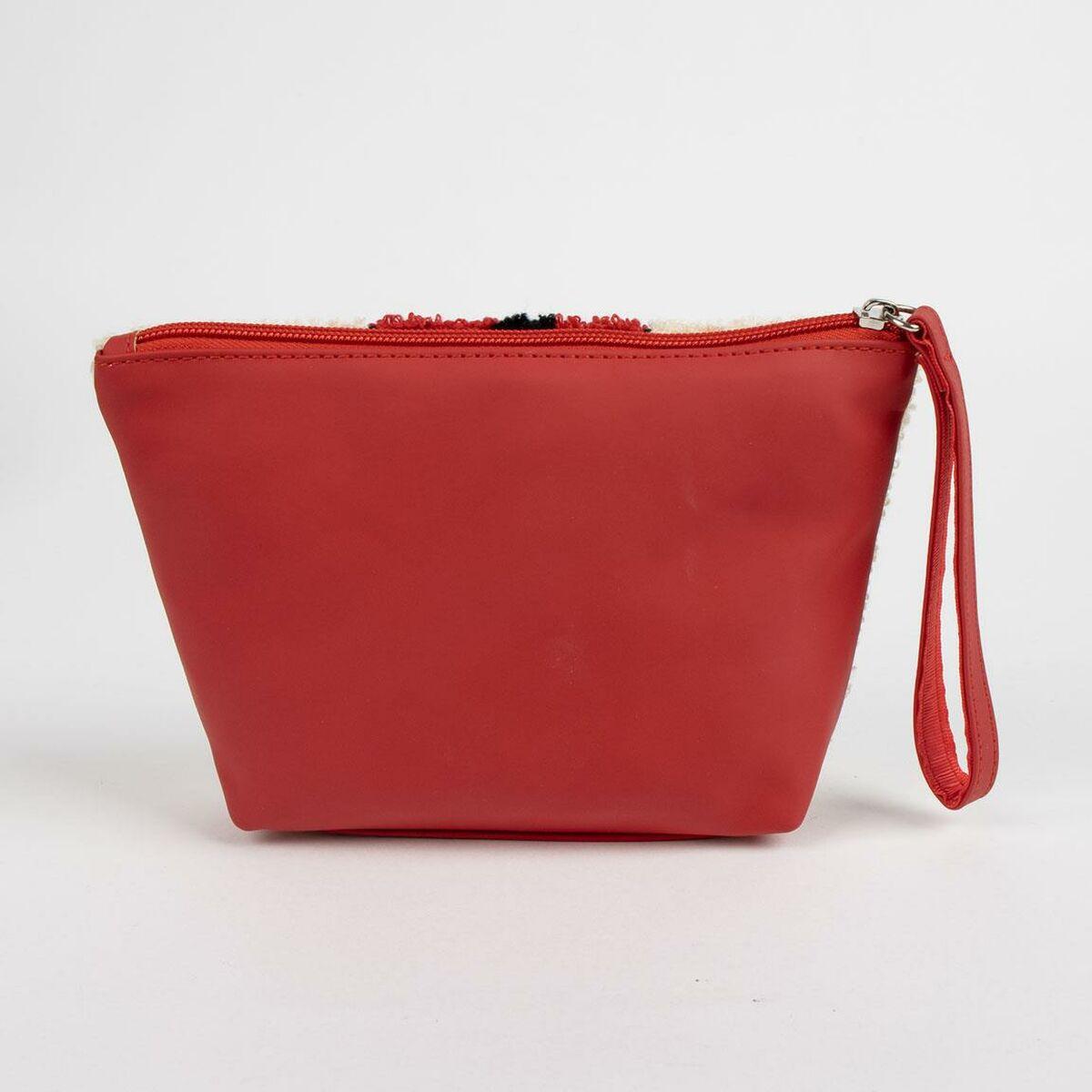 Neceser de Viaje Minnie Mouse Rosa 100 % poliéster 22 x 14 x 6 cm