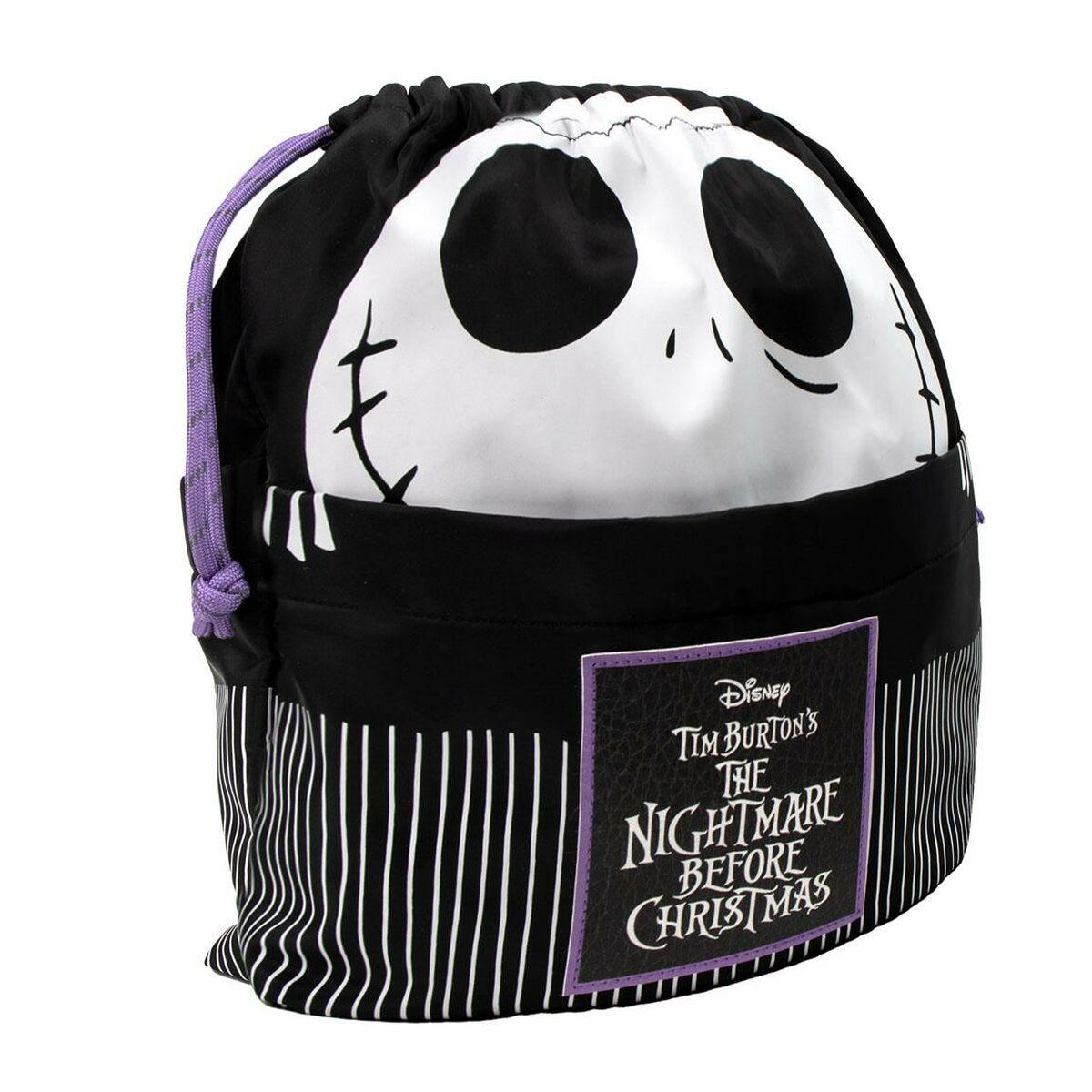 Neceser de Viaje The Nightmare Before Christmas Negro 100 % Nylon 16,5 x 25 x 7 cm