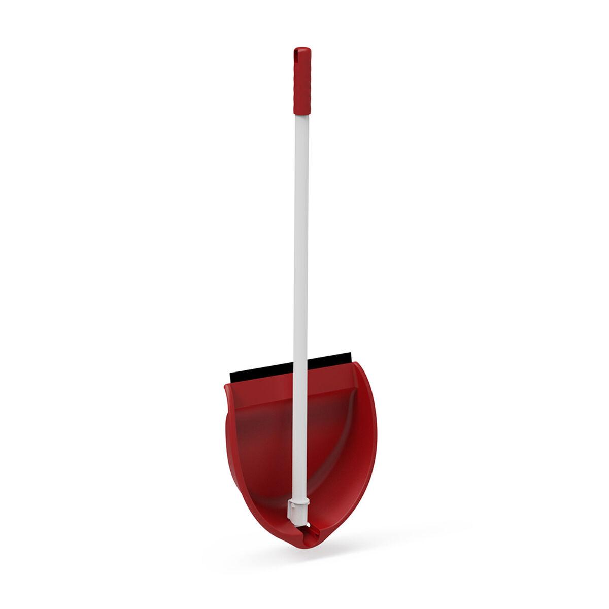 Recogedor Plastiken Blanco Rojo Plástico Plegable