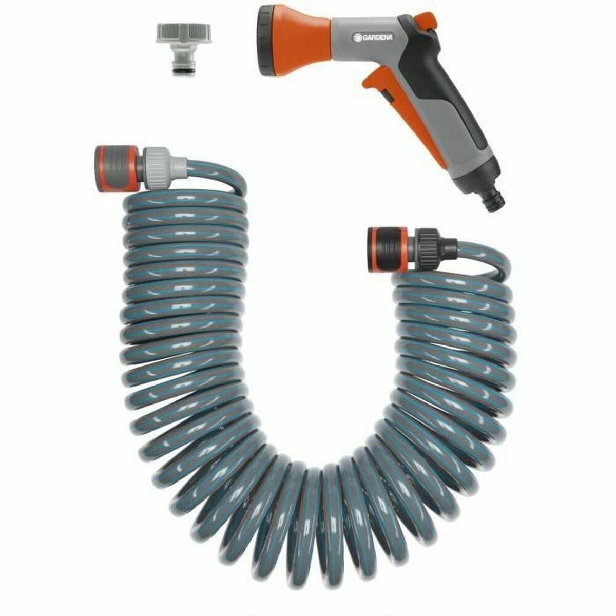 Set de Manguera con accesorios Gardena 4647-20 Acero Inoxidable Plástico
