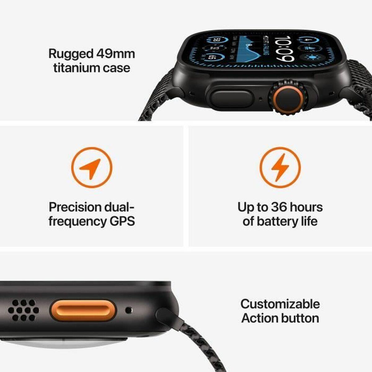 Smartwatch Apple watch ultra 2 gps Negro 49 mm