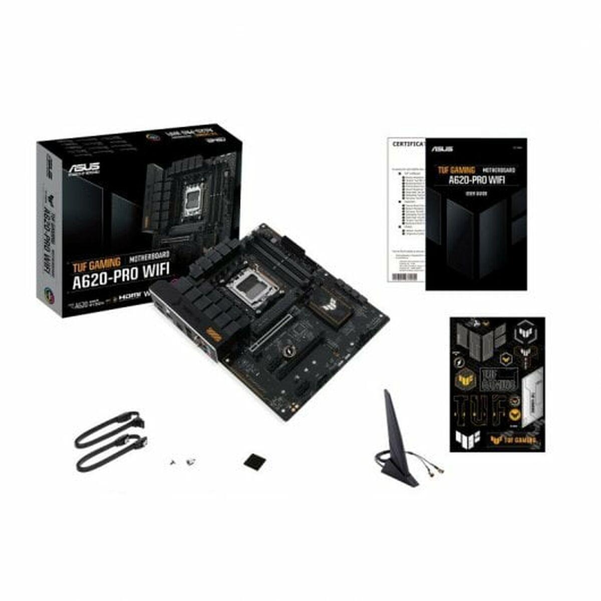 Placa Base Asus TUF GAMING A620M-PRO WI-FI AMD AM5 AMD A620