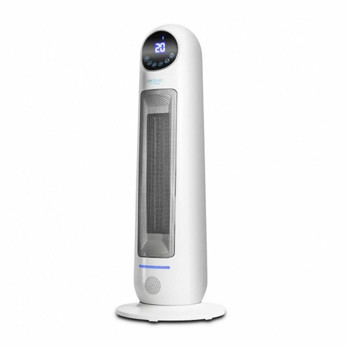 Calefactor Cerámico Eléctrico Cecotec Ready Warm 10100 Smart Ceramic 2200W Blanco 2200 W