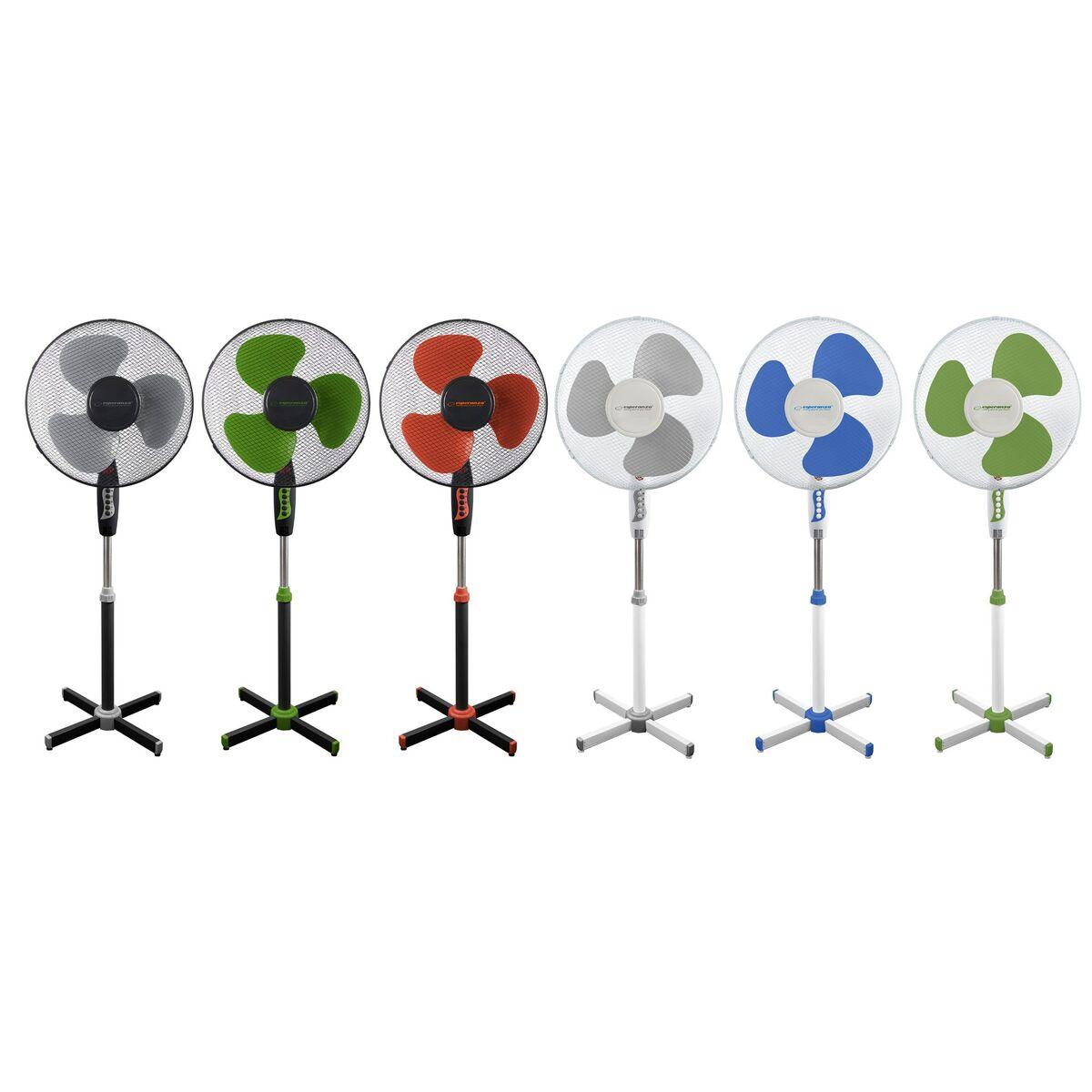 Ventilador de Pie Esperanza EHF001WB Azul Blanco 50 W