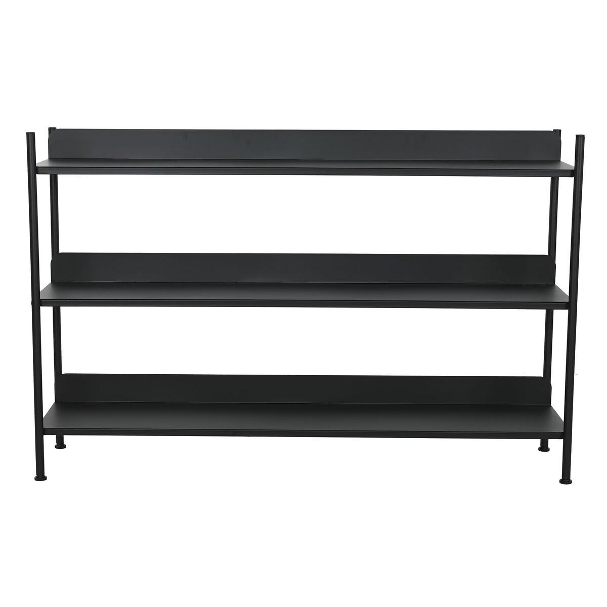 Estantería Home ESPRIT Negro Metal 120 x 30 x 76 cm