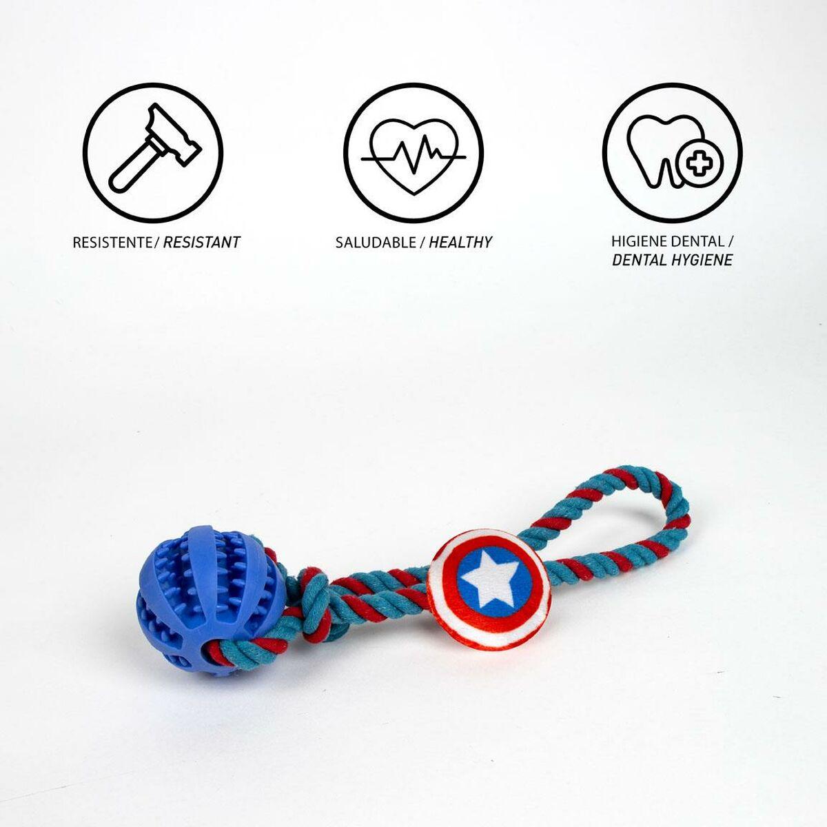Juguete para perros The Avengers Azul 10 x 30 x 7 cm