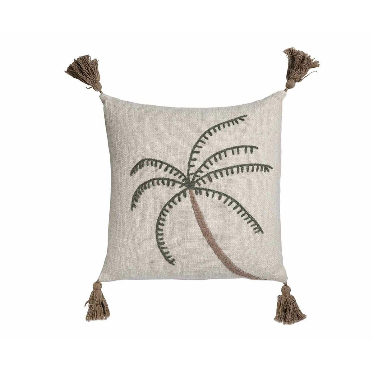 Cojín Alexandra House Living PALM Verde Beige 50 x 1 x 50 cm