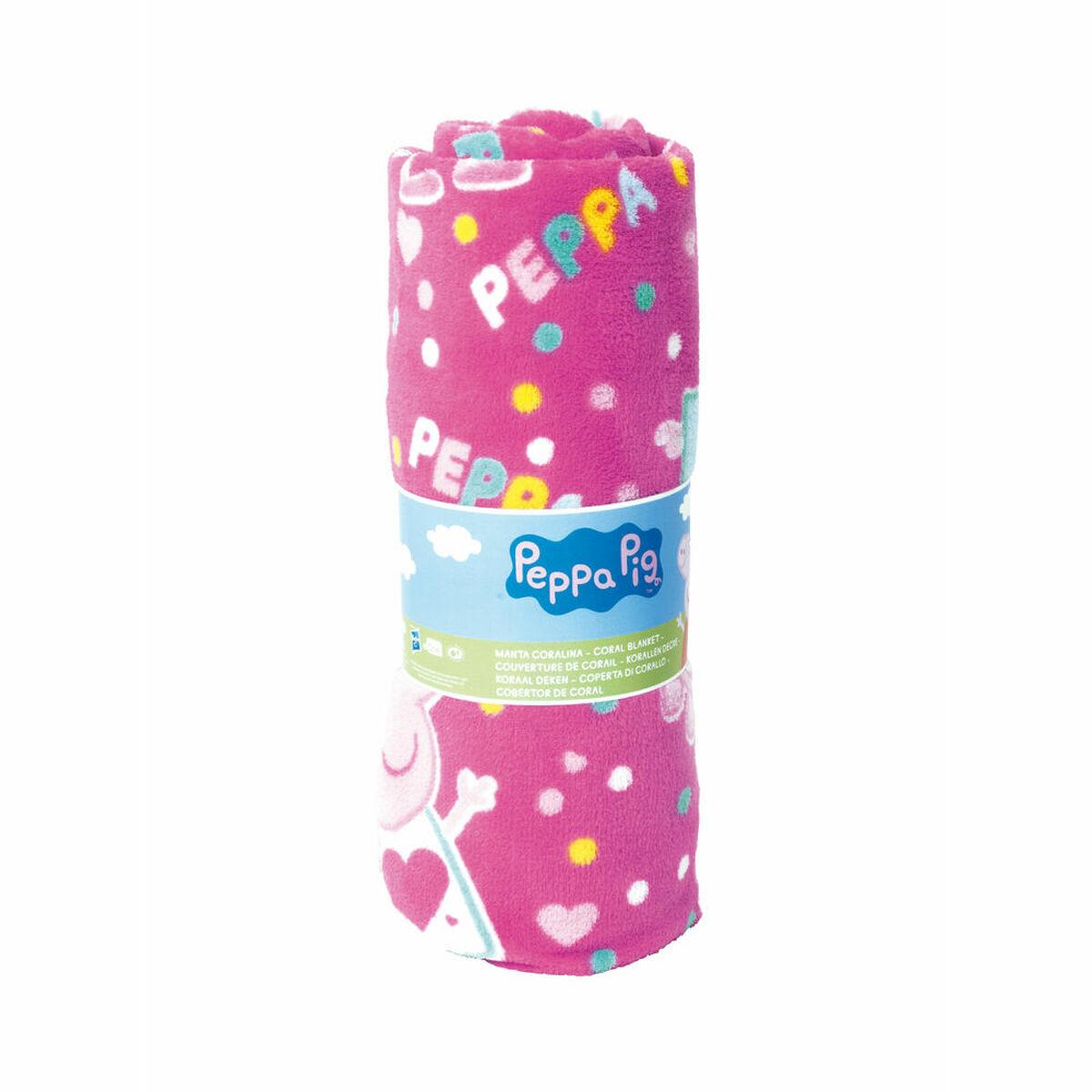 Manta Peppa Pig AD-PP13863 Rosa 95 x 150 cm