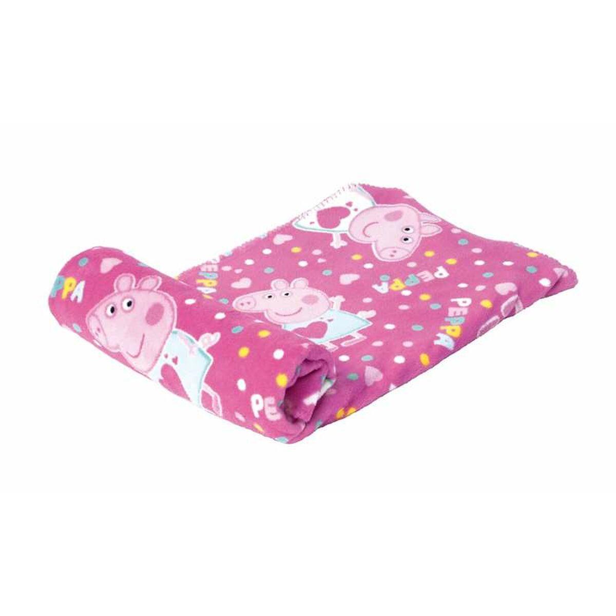 Manta Peppa Pig AD-PP13863 Rosa 95 x 150 cm