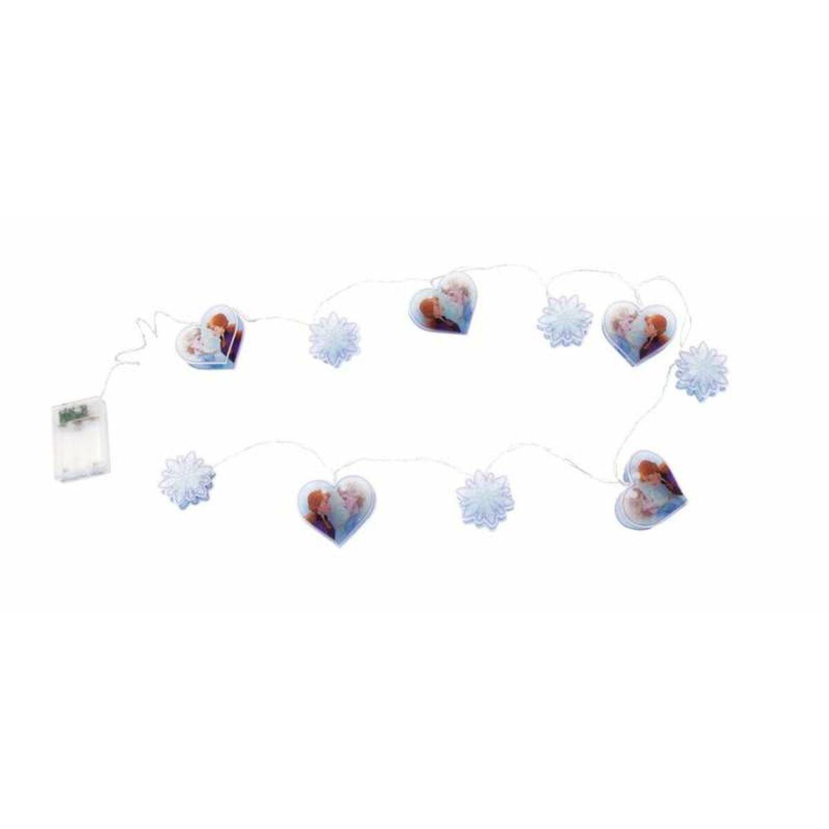 Guirnalda de Luces LED Frozen Azul Blanco 165 cm Navidad