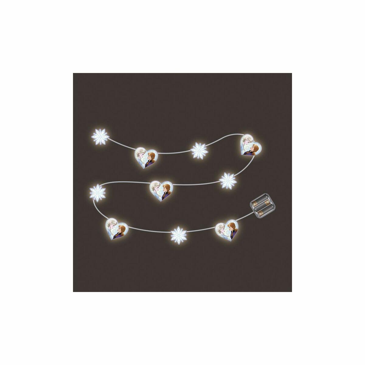 Guirnalda de Luces LED Frozen Azul Blanco 165 cm Navidad